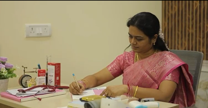 Dr. Meena at Lotus Polyclinic